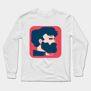 Beard Guy Long Sleeve T-Shirt